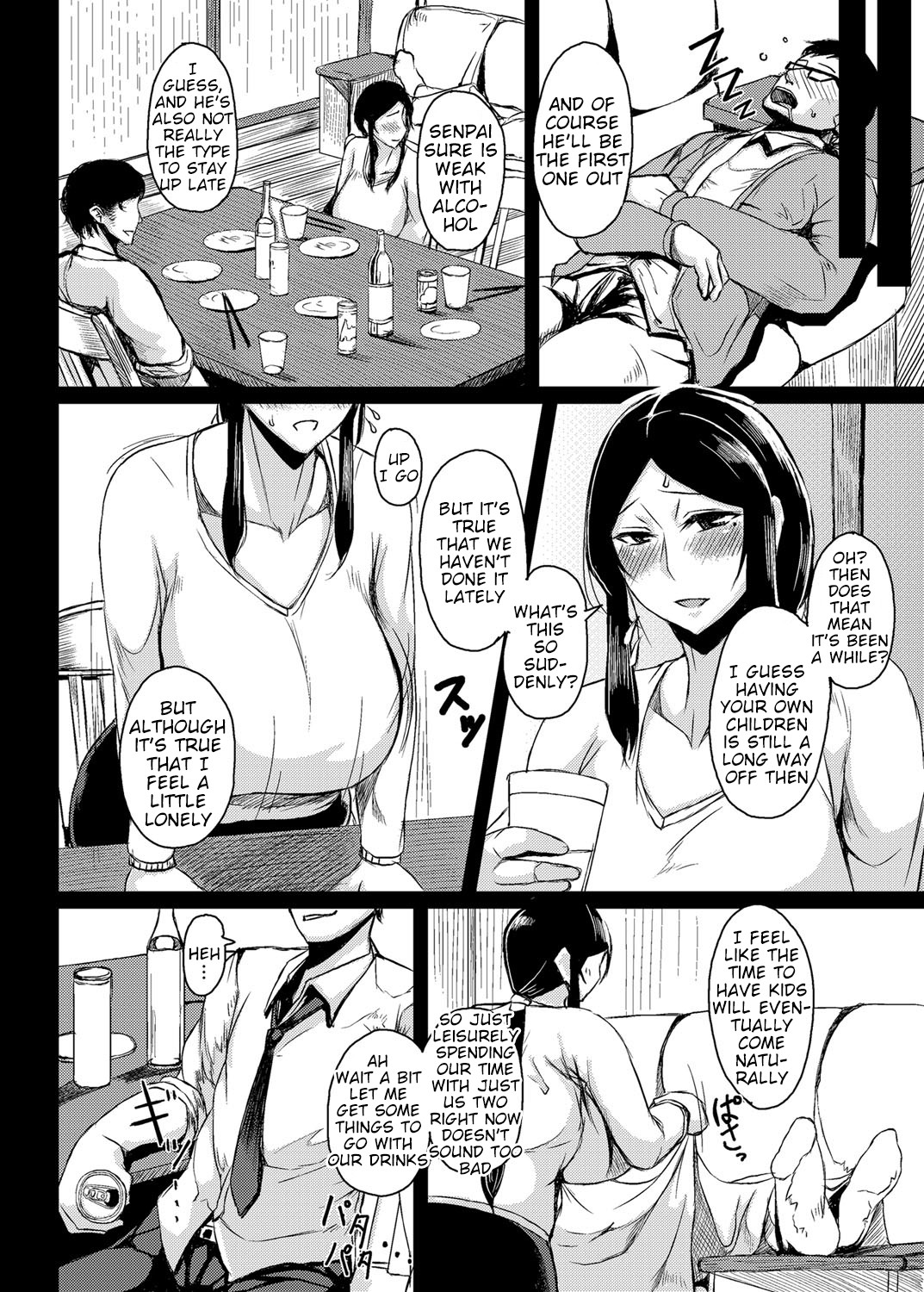 Hentai Manga Comic-A Wife's Business Trip-Read-4